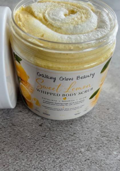 Sweet Lemon Whipped Foaming Scrub