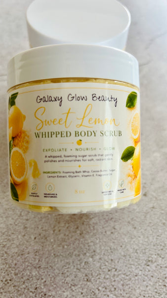 Sweet Lemon Whipped Foaming Scrub